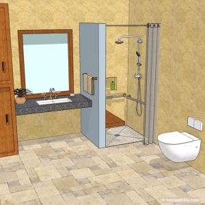 Read more about the article Handicap Bathroom Layout: Dimensions, Clearances and Design