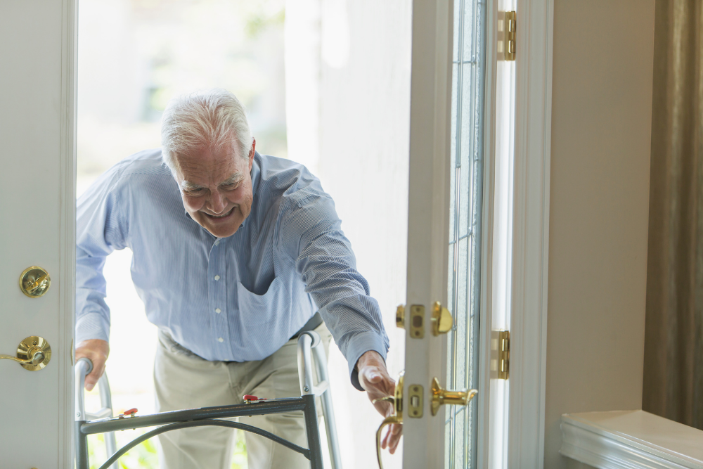 Widening doorways can make a big difference in improving accessibility for seniors
