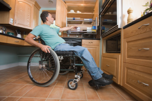 home accessibility for wheelchair use with MS